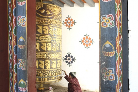 Templos tibetanos en Nepal © Sociedad Geográfica de las Indias by Álvaro Maldonado
