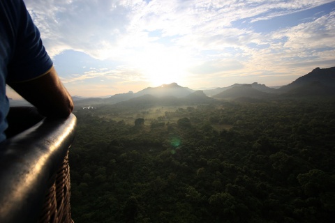 Vuelo en globo en Sri Lanka © Sociedad Geográfica de las Indias by Patrycja Zbierska